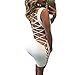 VANCOL Women's Hollow Out Lace up Sexy Mini Bandage Bodycon Party Night Club Dress