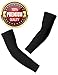 H2H SPORT Unisex Compression Fit Cooling Ribbing Arm Sleeves UV Protection Non-sewing