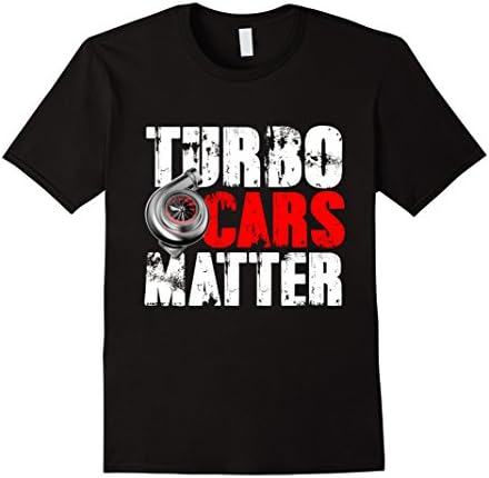 Men's Jdm Turbo Cars Matter Turbocharger Boosted  T Shirt Tee  Medium Black