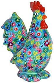 Pomme Pidou Ceramic Decorative Piggy Bank Collection Rooster Maurice Idea Gift - B