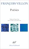 Poesies, Villon, Francois, 2070320693