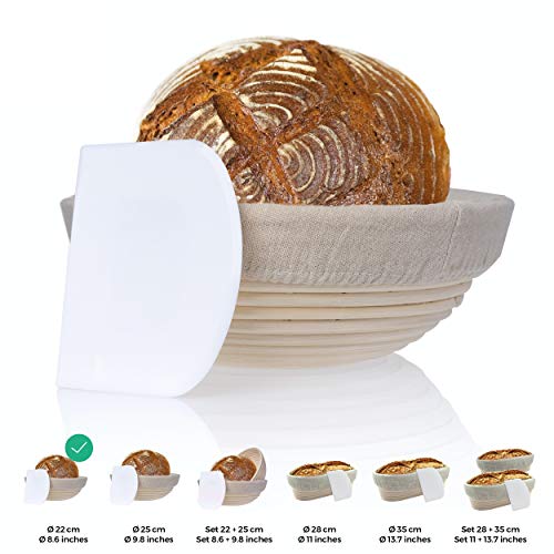 Cestino Da Lievitazione per Pane, PITCH PULSE Cesto Lievitazione Pan in