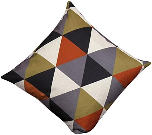 Beautyvan New Comfortable geometric cushion covers decorative pillows cushions (Orange)