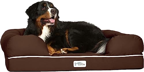 PetFusion Ultimate Dog Bed, Orthopedic Memory Foam, Multiple Sizes/Colors, Medi…