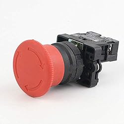 P172 Red NC 22mm Emergency Stop Mushroom Push