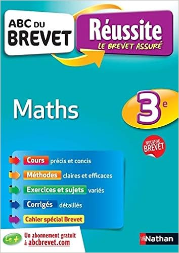 Amazon Fr Abc Du Brevet Reussite Maths 3e Feugere Carole Mora Gilles Livres