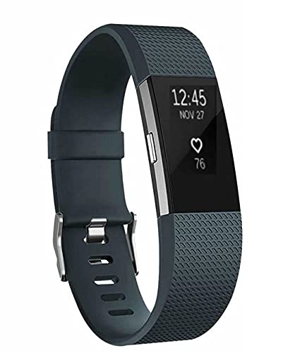 Panda Bobo Compatible with Fitbit Charge 2 Strap Replacement Band Classic Wristband 3 Pack (Large, Pack C - 3 Straps)