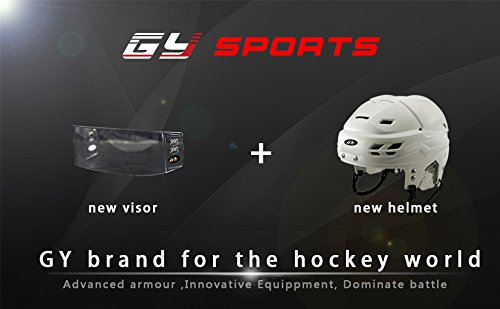image for GY Perfect Polishing Polycarbonate Ice Hockey Visor Wave-Cut Winter Sp