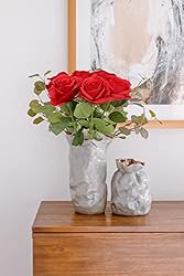 LVEFIT Artificial Rose Flower Red Flowers Red Rose