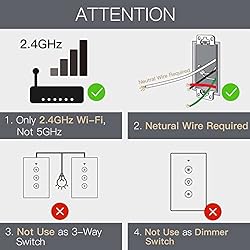 WiFi Smart Wall Touch Light Switch Glass Panel