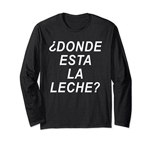 Unisex DONDE ESTA LA LECHE? FUNNY VIDEO DANNY VIRAL SHIRT 2XL Black