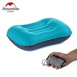 Naturehike Portable Inflatable Pillow Travel One-piece Valve Aeros Pillow Neck Protective Pillow Waist Support Pillow for Camping Office