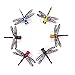 LUREHUNTER Fishing Topwater Lures Life-Like Dragonfly Floating Fly Fishing Popper Boat Lures for Trout Bass Perch Fishing