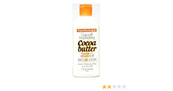 fruit of the earth cocoa butter aloe and vitamin e
