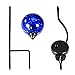 Solar Lights Outdoor,Oak Leaf Glass Ball LED lights for Garden,Patio,Yard,Home,Changing Color,2 Pack