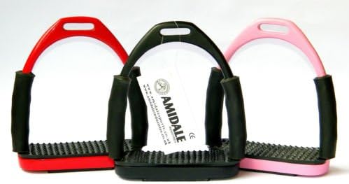 Amidale Four Way Flexi Safety Stirrups Irons Stainless Steel 4 Way Movement