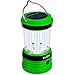 outlite [Solar Power] 240 Lumen Solar Rechargeable LED Camping Lantern Flashlight, Portable Water Resistant Outdoor Survival Lamp for Hiking Fishing Emergency Outages (Green)