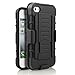 iPhone 4 Case, Military Future Armor, Hybrid Defender, Dual Layer Bumper. Kickstand w/ BELT CLIP HOLSTER. Impact & Shock Resistant Robot Hard Shell Case for iPhone 4 and 4S by VANGUARD CASES