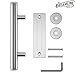 Premium Stainless Steel Modern Barn Door Handle 12