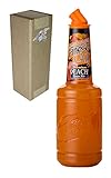 Finest Call Premium Peach Fruit Puree Drink Mix, 1 Liter Bottle (33.8 Fl Oz)