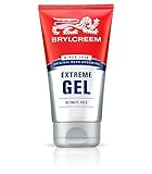 6X BRYLCREEM EXTREME ULTIMATE HOLD GEL 150ML MENS HAIR STYLING VITAMIN B5 by Brylcreem