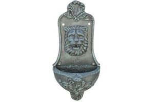 PEBSHOP Wall Fountain Anthracite Continuous Jet 33 x H 67 cm