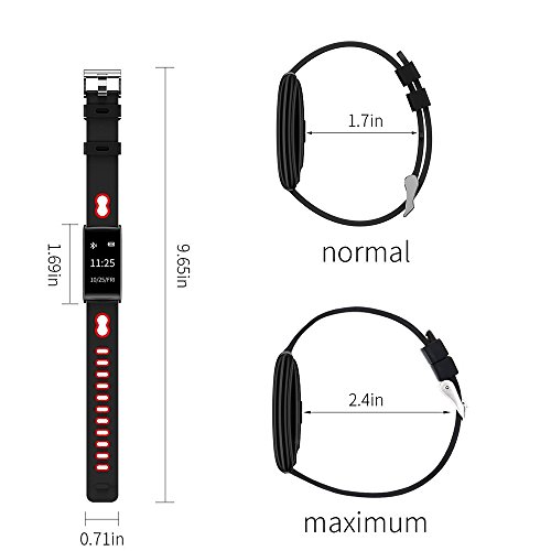 Fitness Tracker Bracelet With Wrist Based Heart Rate Blood Pressure Monitor Bluetooth Call Remind Remote IP68 Waterproof Smart Watch Wireless Pedometer Band Sleep Monitor For Android iOS Phone