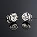Women's Titanium Stainless Steel Anti-Allergy Stud Earrings