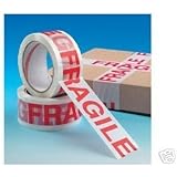 1 x ROLL FRAGILE PACKING TAPE,66m x 50mm
