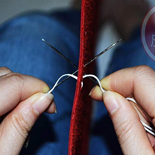 image for MIUSIE Convenient Needle Storage,Versatile Wooden  Needle Case with Sm