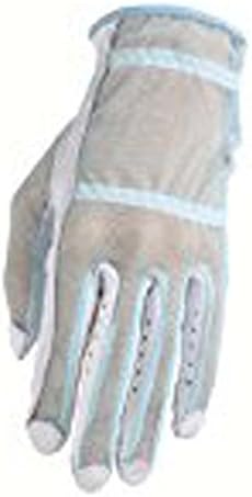 HJ Glove Women's Blue Solaire Full Length Golf Glove, Medium, Left Hand