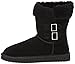 Koolaburra by UGG Women's Sulana Short Fashion Boot, Black, 7 M US