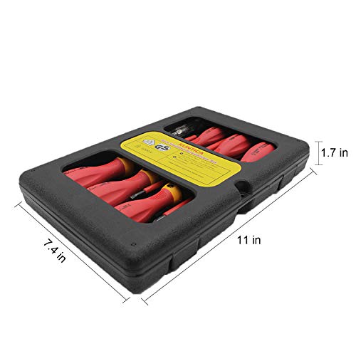 Insulated Screwdriver Set KUNTICA 1000V Insulated Electrician