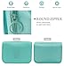 EPQUEEN Travel Toiletry Bag Women's Makeup Bag Cosmetic Organizers for Accessories Shampoo Toiletries Christmas Gifs Light Blue