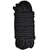 BDSM Bondage Restraint Soft Cotton Rope 10m / 32ft Black