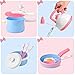 Balnore Kids Kitchen Pretend Play Toys, 28 Pcs Macaron Toy Kitchen Sets with Cooking Set Cookware Playset Pots and Pans Healthy Cutting Vegetables,Knife,Utensils, Little Chef for Kids Toddlers