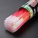 Fun Central I39 50pcs, 22 Inches Premium Glow Necklaces, Glow In The Dark Necklaces, Glow Necklaces Bulk - Assorted Tricolor Mix