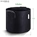 MAXSISUN 6-Pack 5 Gallon Grow Bags, Heavy Duty Thickened Non-Woven Plant Fabric Pots with Reinforced Handles for Gardeningthumb 1