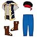 Disney Store Jake and the Neverland Pirates Costume 2t - 5t (4T 4 Toddler)