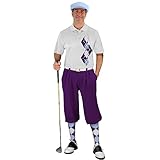 Argyle Paradise Outfit - Mens DDDD: Purple Light