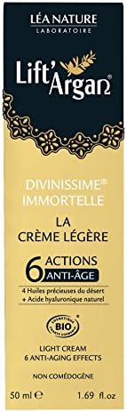 Lift'Argan Divine Light Emulsion Global Anti-Ageing Cream for 30 Years and Above 50 ml Pump Bottle