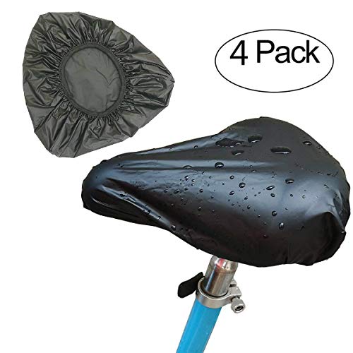 image for kristing Bike Seat Rain Cover,Waterproof Protective Water and Dust Res