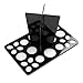 DUcare 26 Mix Size Makeup Brush Rack Holder Air Drying Tower Organizer Tools (Black)