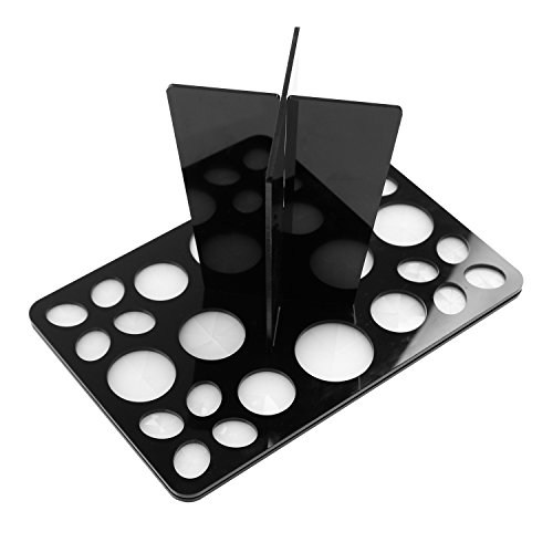 image for Docolor 26 Mix Size Makeup Brush Holder Tree Tower Air Drying Organize