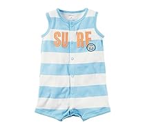 Carter's Baby Boys' Striped Surf Creeper 3 Months