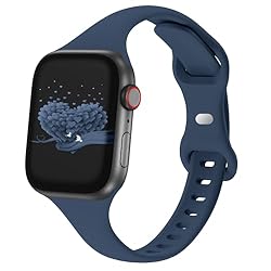 Slim Thin Narrow Bands Compatible with Apple Watch