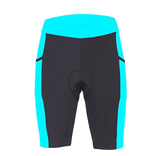 Long Padded Bike Shorts Beroy Bike Shorts With 3D Gel Padded,Womens Gel Cycling Shorts(XXXL,Light Pink Best Women's Padded Bike Shorts