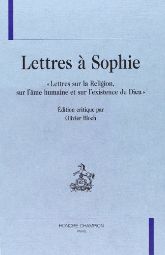 Lettres à Sophie