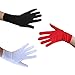 SeasonsTrading Red Costume Gloves (Wrist Length) - Adult Teen Halloween Cosplay Party