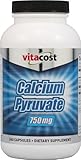 Vitacost Calcium Pyruvate -- 750 mg - 240 Capsules